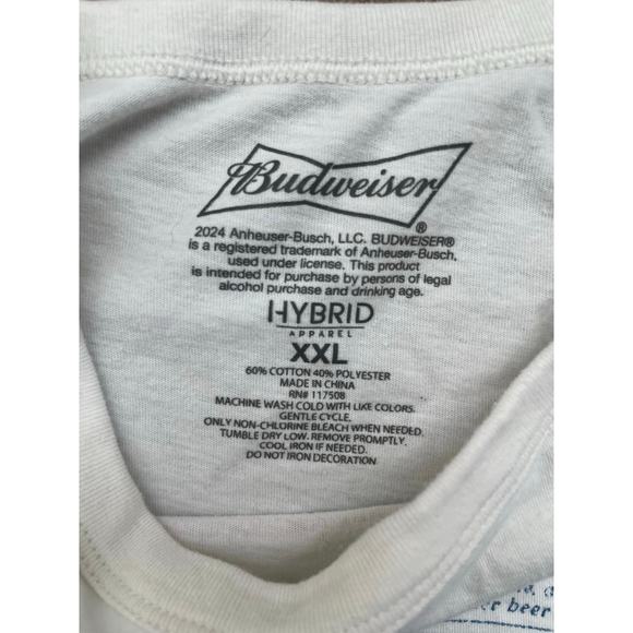 Budweiser Hybrid Apparel 2024 Classic T-Shirt Women’s XXL - Picture 3 of 5